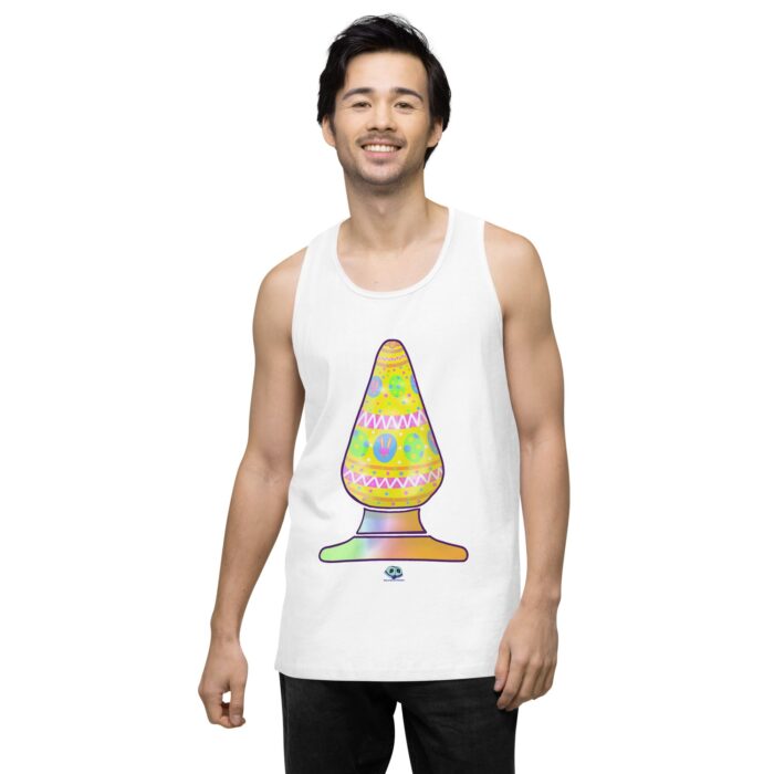 Men’s premium tank top - Easter Egg Butt Plug - Image 52
