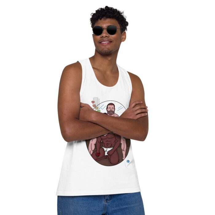 Men’s premium tank top - Guns & Roses - Image 42