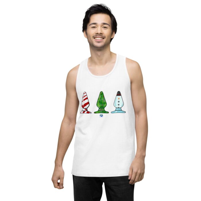 Men’s premium tank top - Holiday Butt Plugs - Image 26