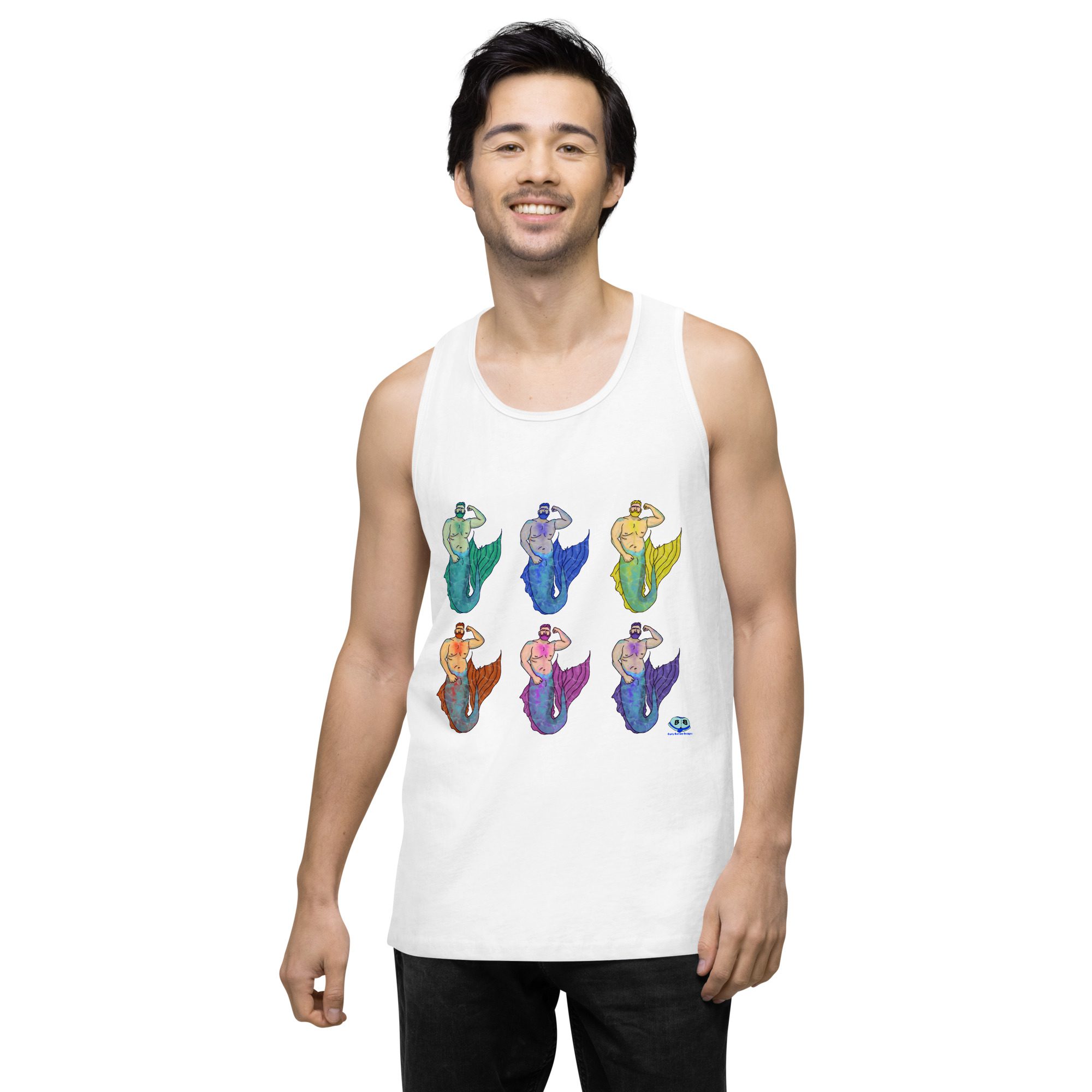 Men’s premium tank top - MerCub Multi - Image 26