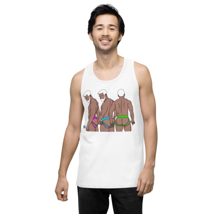 Men’s premium tank top - Neon Jocks - Image 62