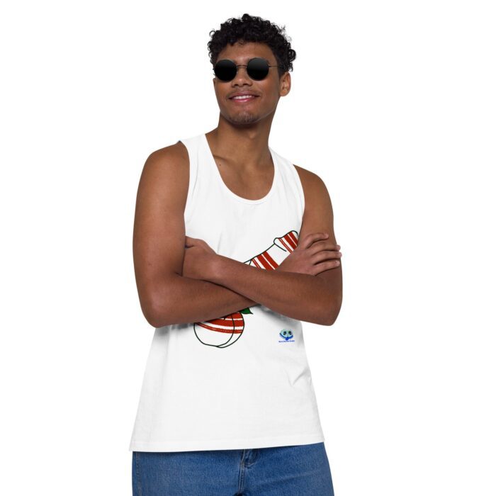 Men’s premium tank top - Peppermint Dick - Image 50