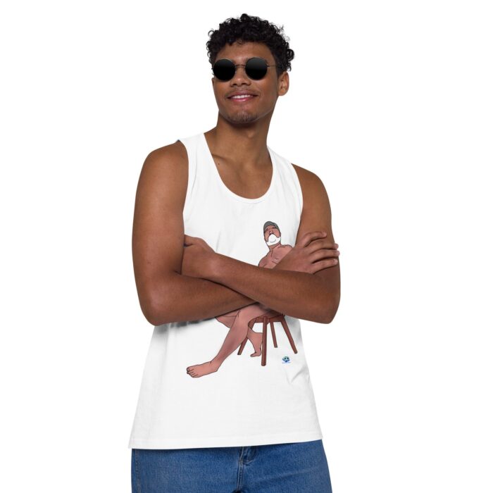 Men’s premium tank top - Pineapple Makes It Sweet - Image 50