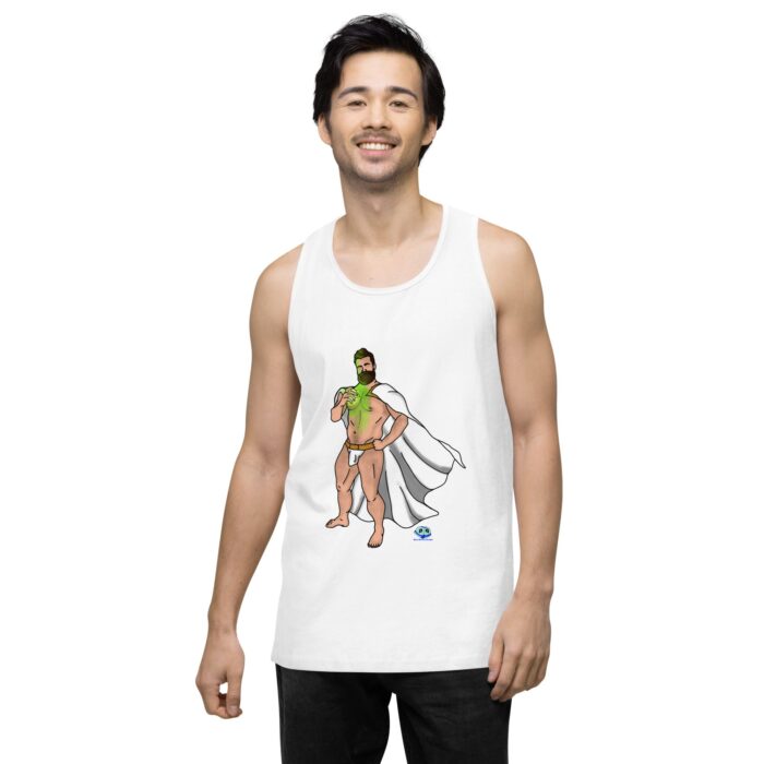 Men’s premium tank top - Powerful - Image 62