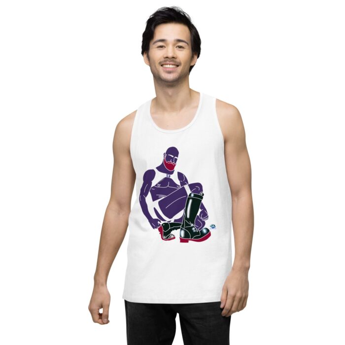 Men’s premium tank top - Rubber Daddy - Image 62