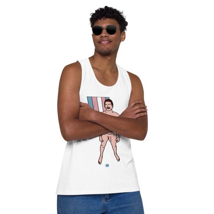 Men’s premium tank top - Scars - Image 26
