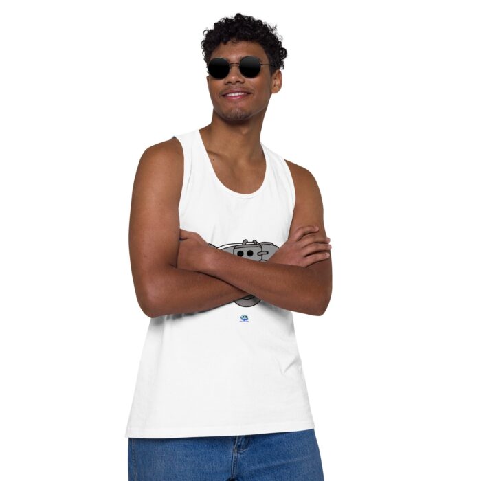 Men’s premium tank top - Spiked Collar - Image 50