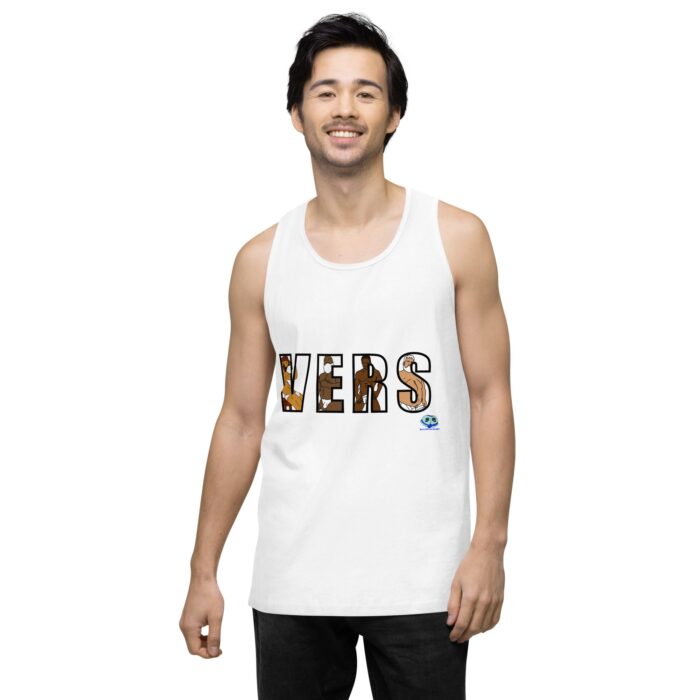 Men’s premium tank top - VERS Cutout - Image 62