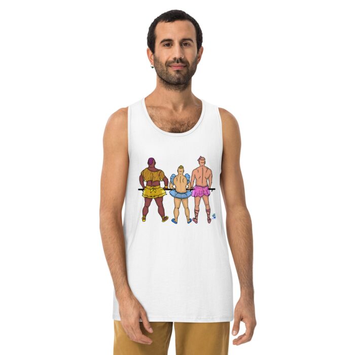 Men’s premium tank top - Ballet Class - Image 25