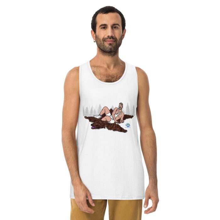 Men’s premium tank top - Bear Skin - Image 25