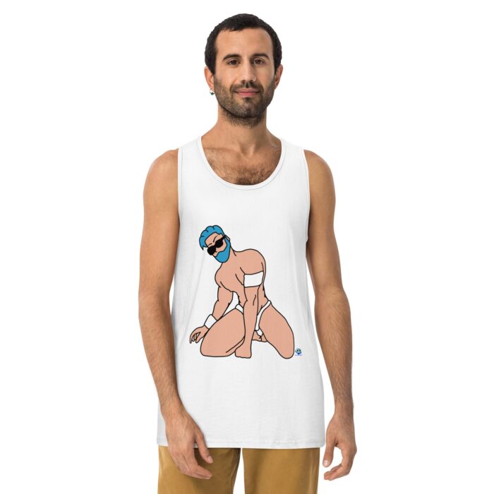 Men’s premium tank top - Bikini, Arm Bands, and Wrist Cuffs - Image 25