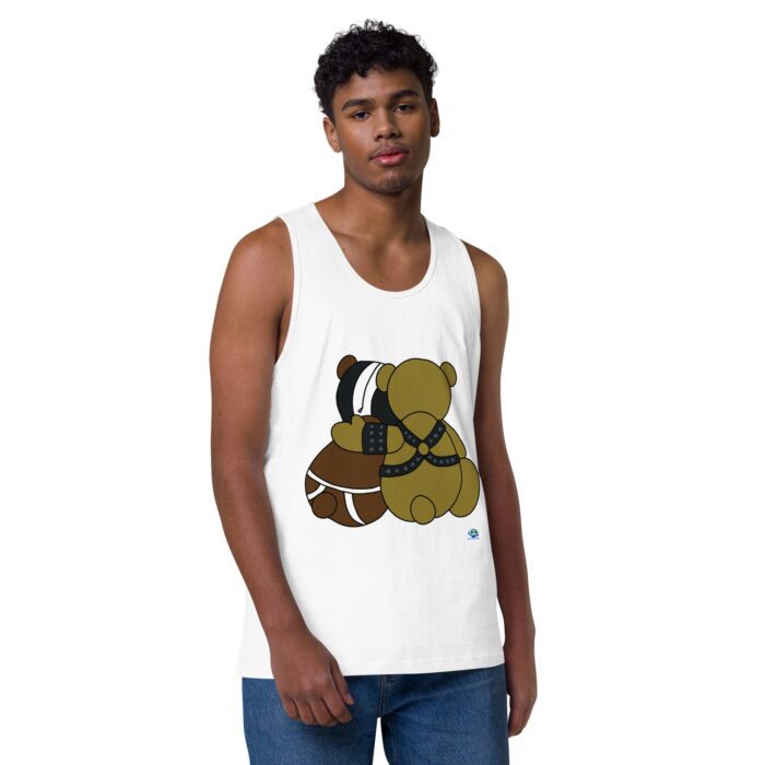 Men’s premium tank top - Bondage Bears - Image 49