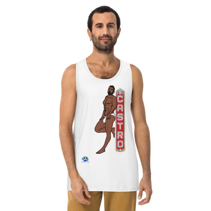 Men’s premium tank top - Castro - Image 25