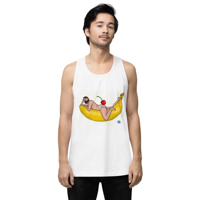 Men’s premium tank top - Cherry on Top - Image 61
