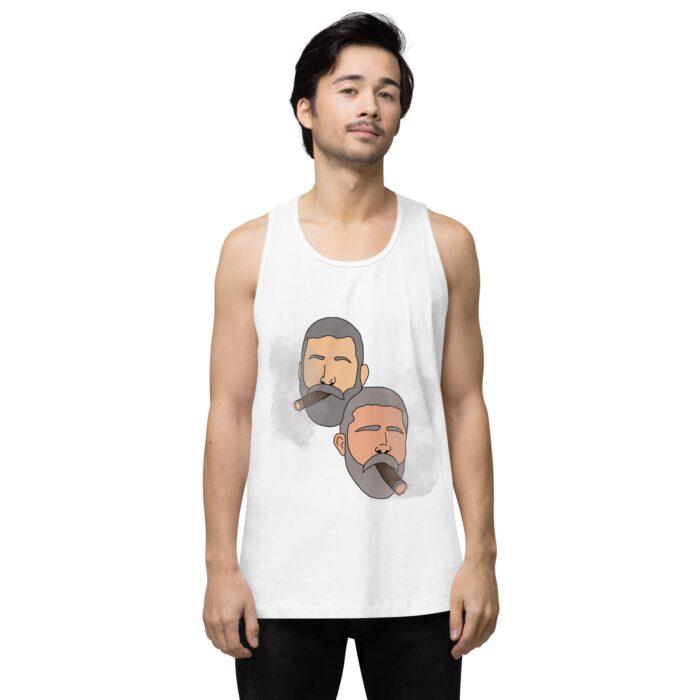 Men’s premium tank top - Cigars - Image 61