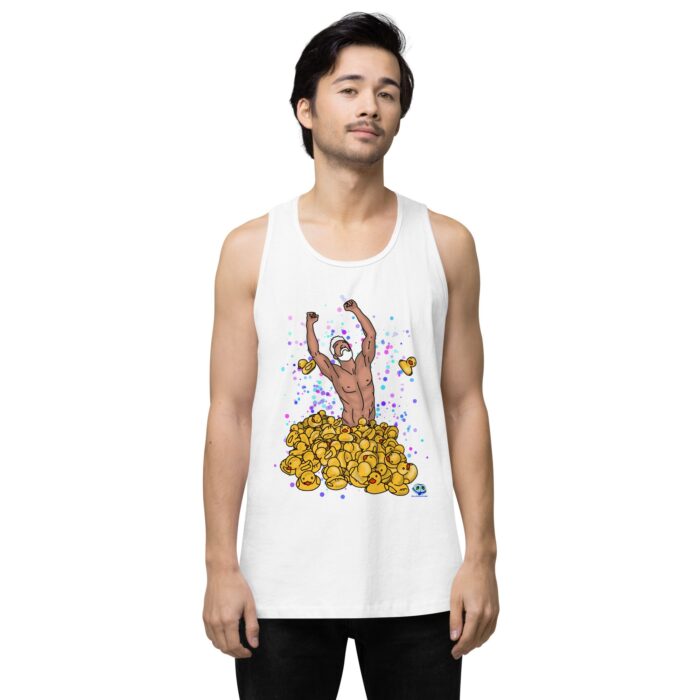 Men’s premium tank top - Cruising for Ducks - Image 61