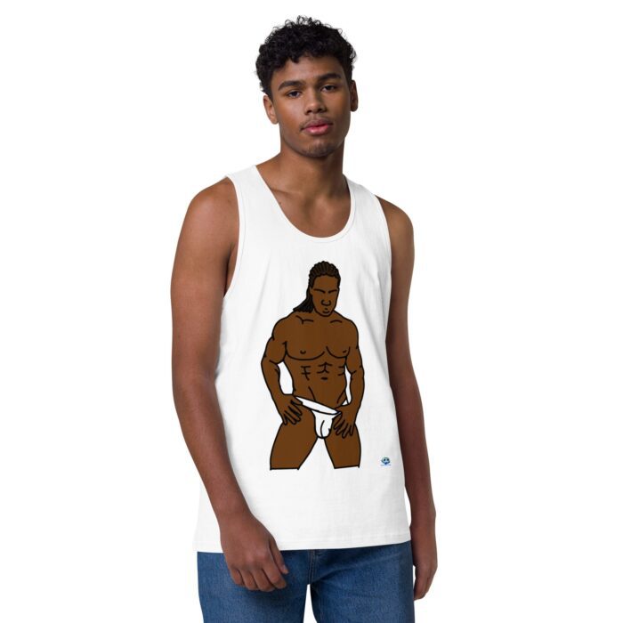 Men’s premium tank top - Dreadlocks - Image 49