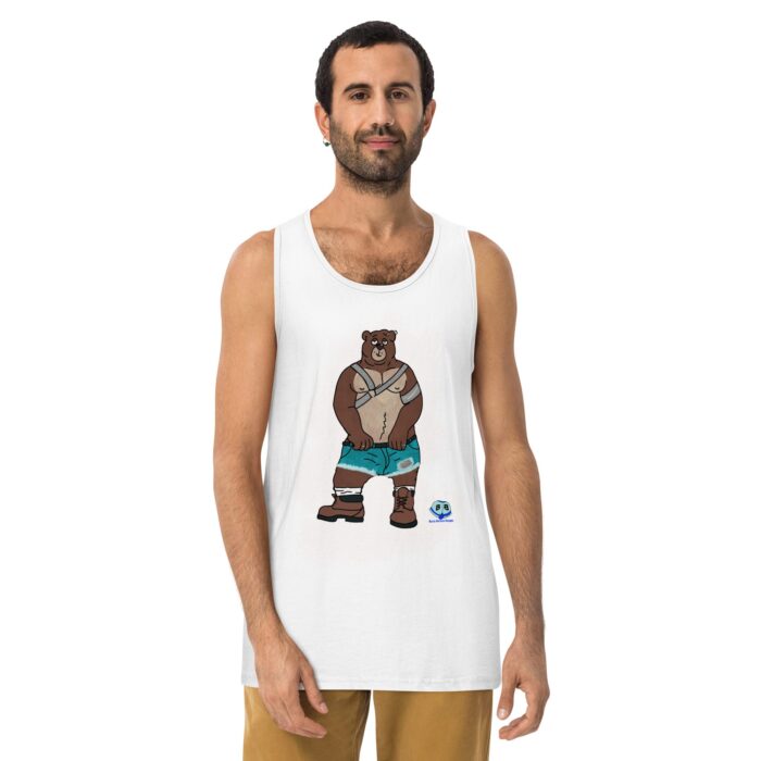 Men’s premium tank top - Growler - Image 25