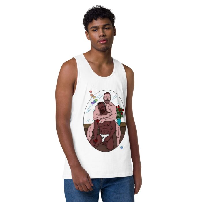 Men’s premium tank top - Guns & Roses - Image 41