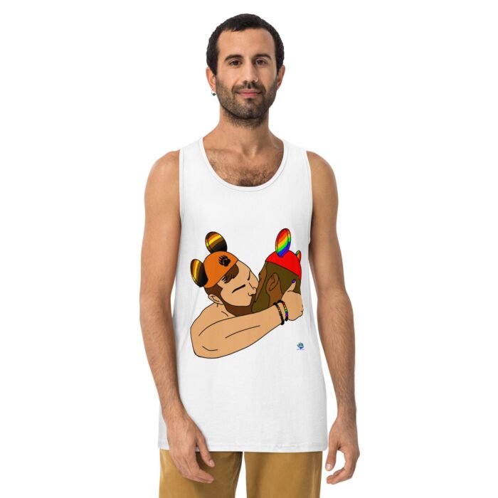 Men’s premium tank top - Magical Kiss - Image 25