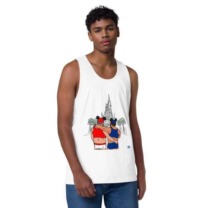 Men’s premium tank top - Main Street PG - Image 49