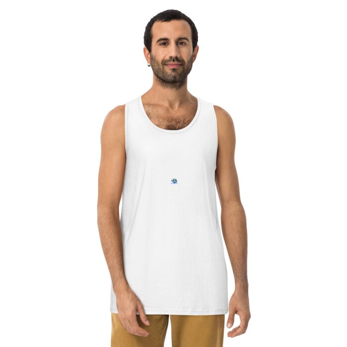 Men’s premium tank top - Mood Devil Emoji - Image 25