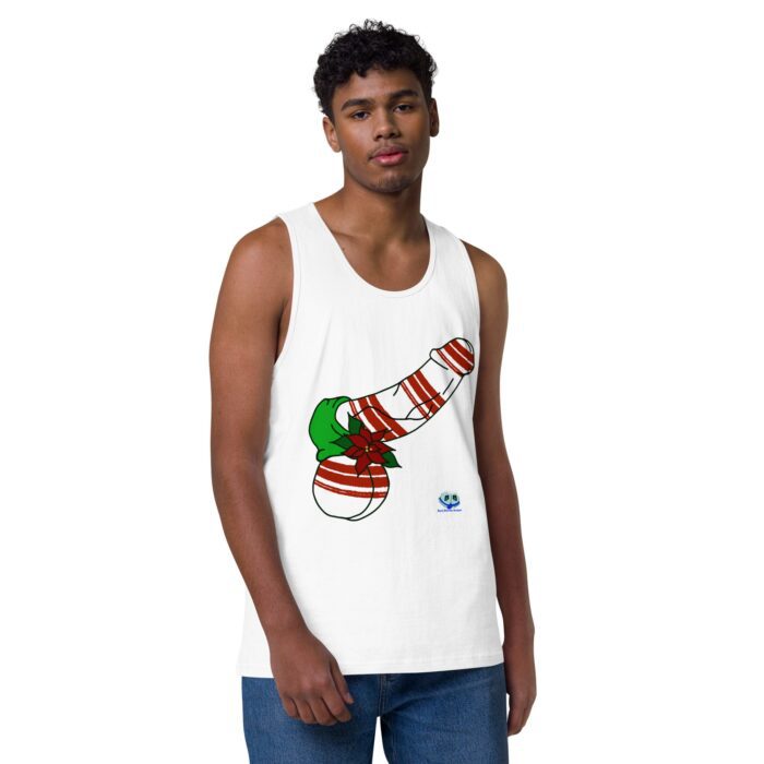 Men’s premium tank top - Peppermint Dick - Image 49