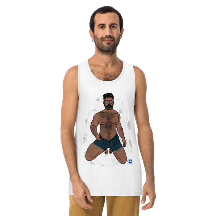 Men’s premium tank top - Persian Daddy - Image 13