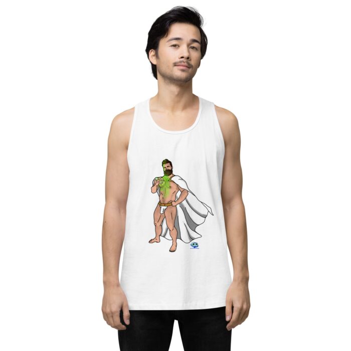 Men’s premium tank top - Powerful - Image 61
