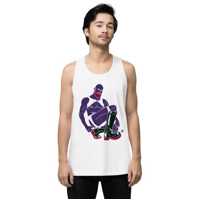 Men’s premium tank top - Rubber Daddy - Image 61