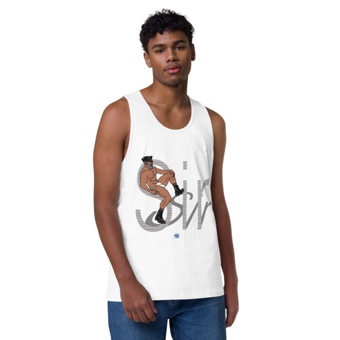 Men’s premium tank top - Sir - Image 49