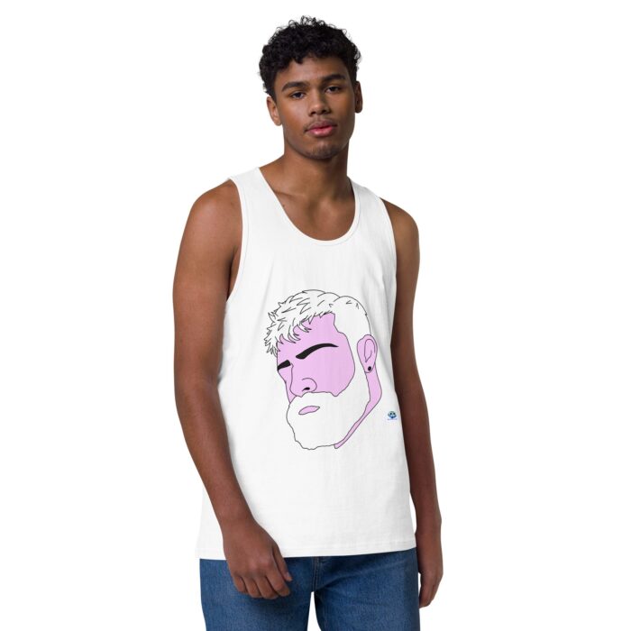 Men’s premium tank top - Smolder - Image 49