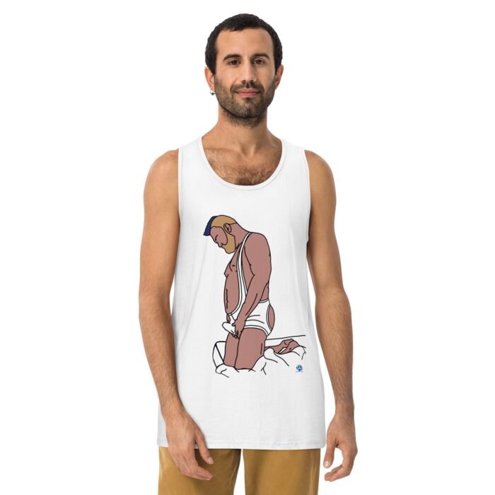 Men’s premium tank top - The Edge - Image 25