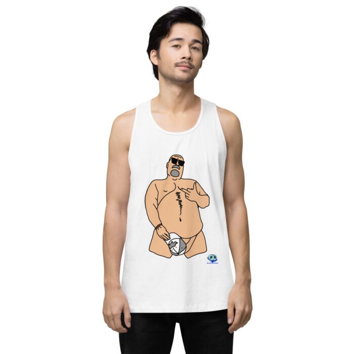 Men’s premium tank top - The Rhino - Image 25