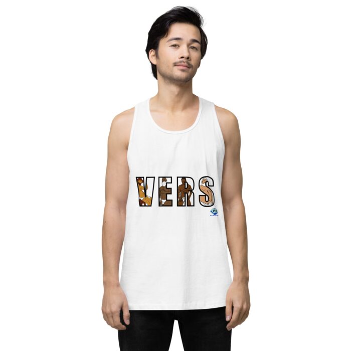 Men’s premium tank top - VERS Cutout - Image 61