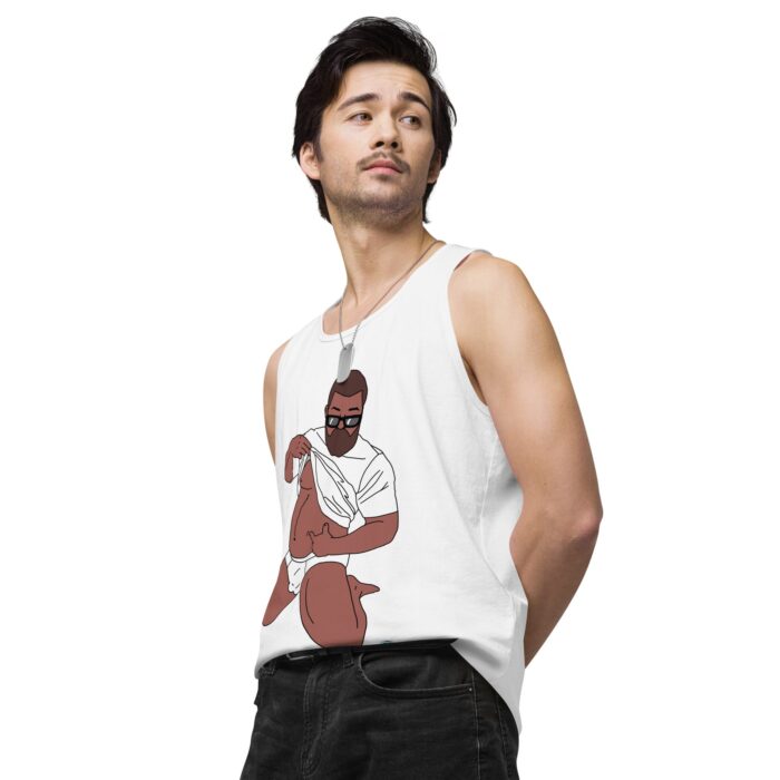 Men’s premium tank top - Belly Pride - Image 64