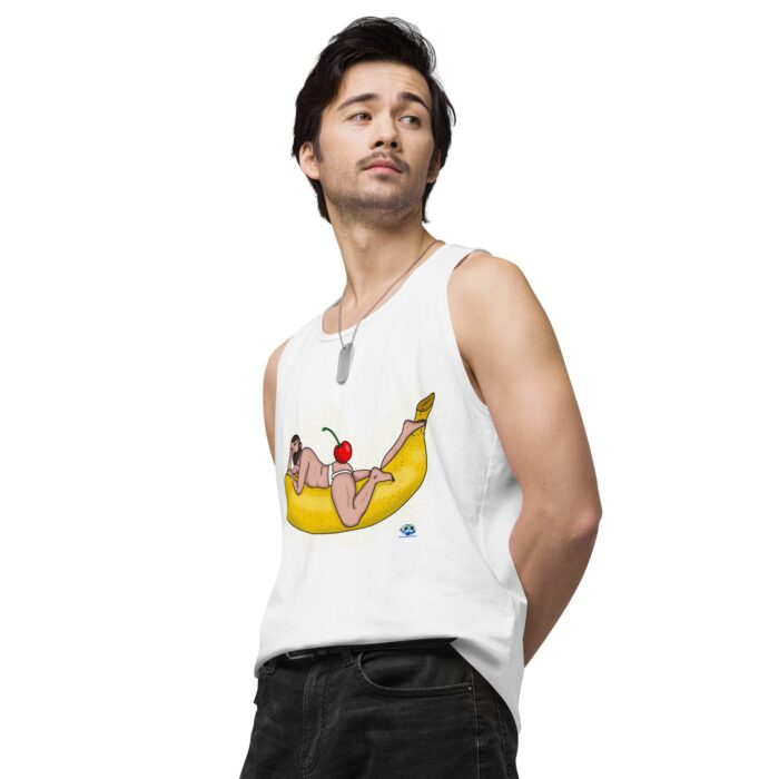 Men’s premium tank top - Cherry on Top - Image 64
