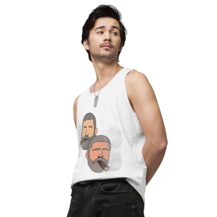 Men’s premium tank top - Cigars - Image 64