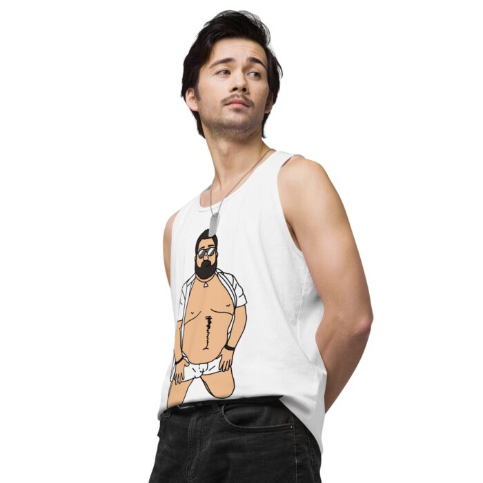 Men’s premium tank top - Confidence is Sexy - Image 64