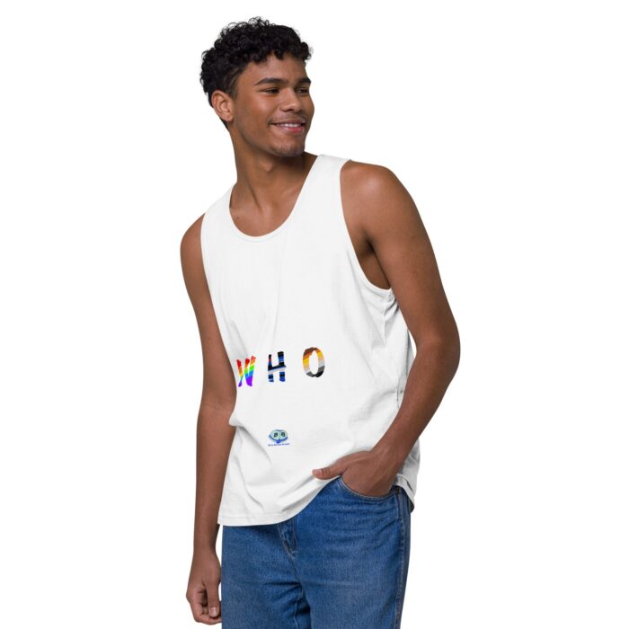 Men’s premium tank top - I Love Who I Am - Image 51