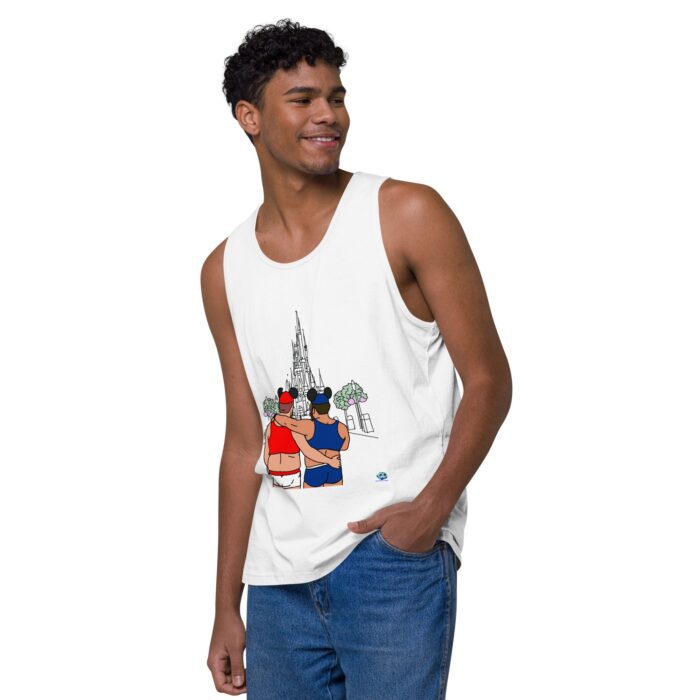 Men’s premium tank top - Main Street PG - Image 51