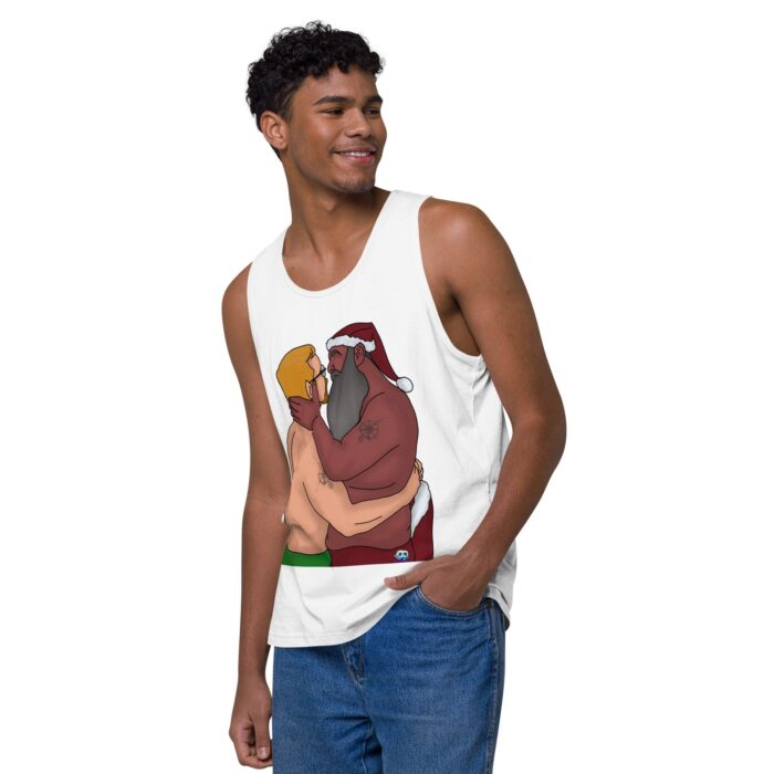Men’s premium tank top - Mr & Mr Clause - Image 51
