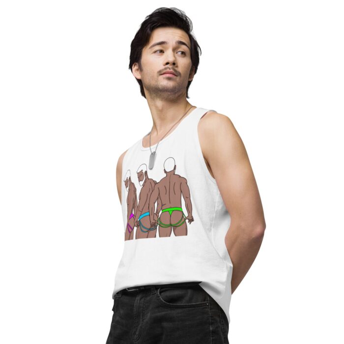 Men’s premium tank top - Neon Jocks - Image 64