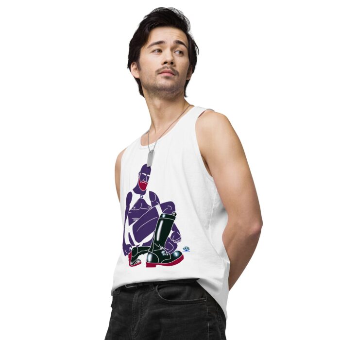 Men’s premium tank top - Rubber Daddy - Image 64