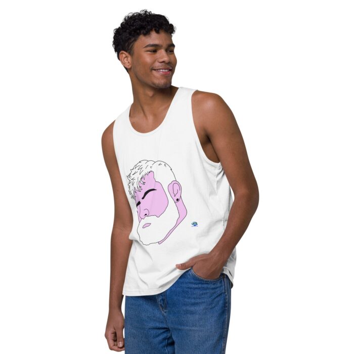 Men’s premium tank top - Smolder - Image 51