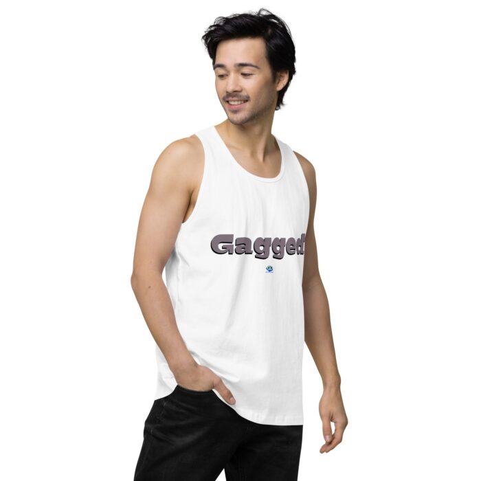 Men’s premium tank top - Gagged - Image 63