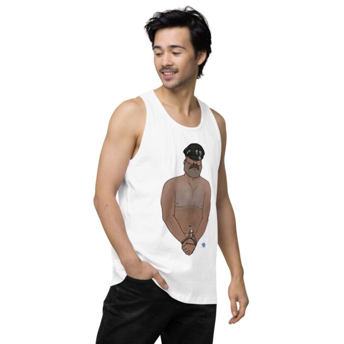 Men’s premium tank top - Hairy Daddy - Image 63
