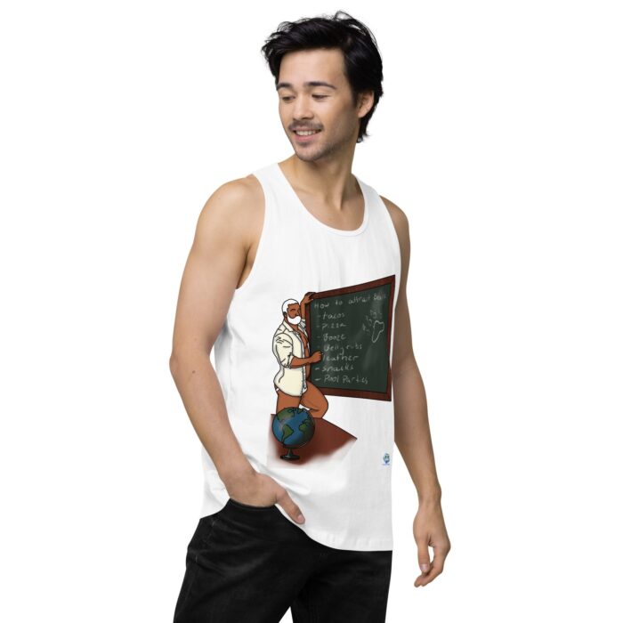 Men’s premium tank top - How To Attract A Bear - Image 63