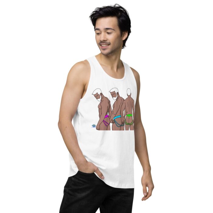 Men’s premium tank top - Neon Jocks - Image 63