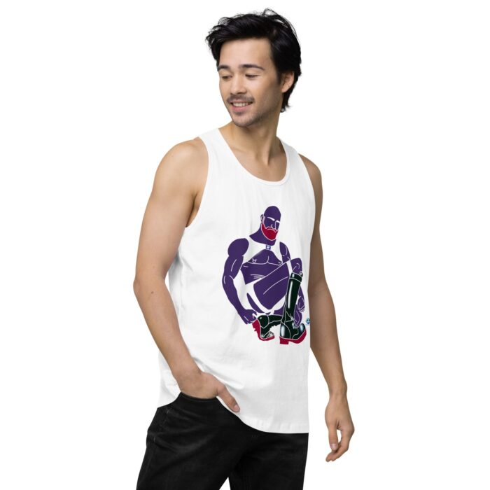 Men’s premium tank top - Rubber Daddy - Image 63